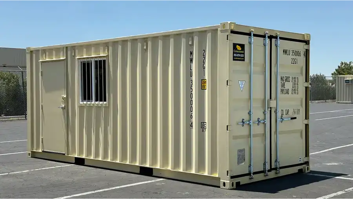20ft Combo Office and Storage for Sale.