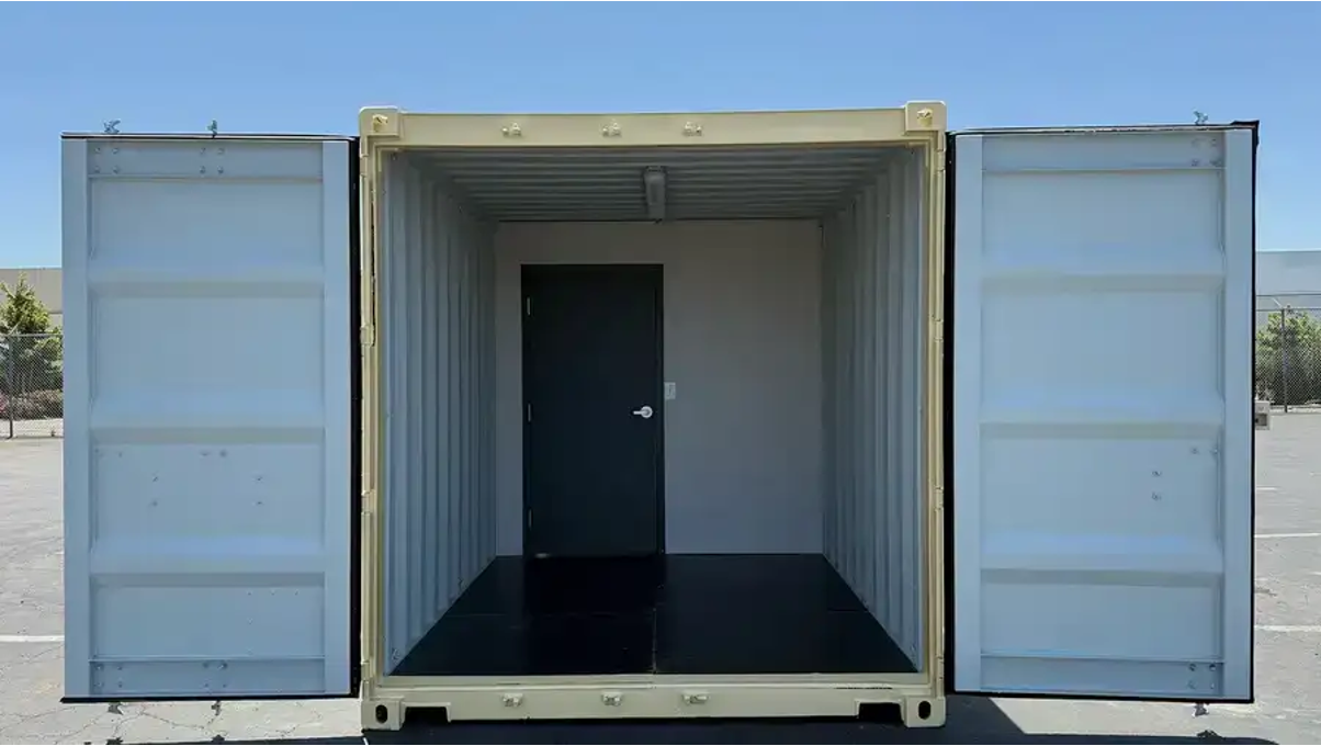 20ft shipping container with doors. 