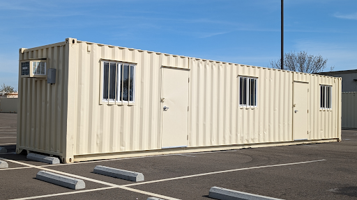 Conexwest’s 40ft ground level office container