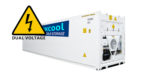 40ft High Cube Refrigerated ISO Container Dual Voltage