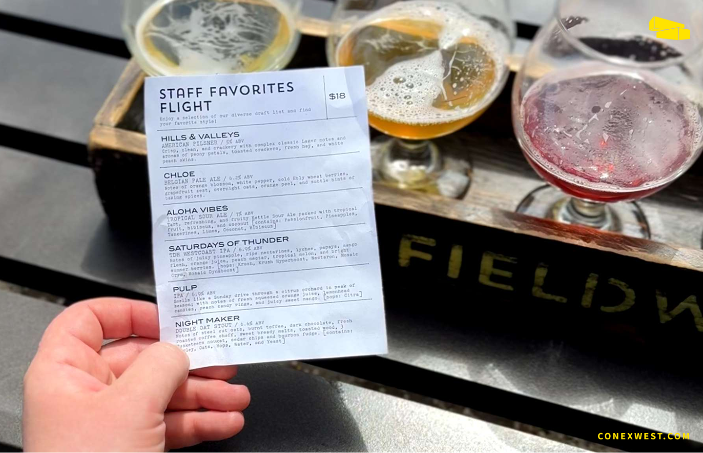 Fieldworks Brewery Conex Culture