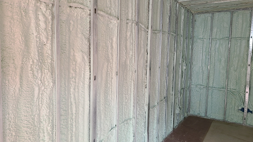 Spray foam insulation