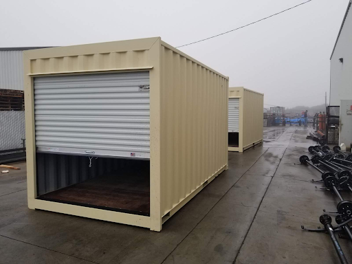 16ft Standard Storage Container With Roll-Up Door