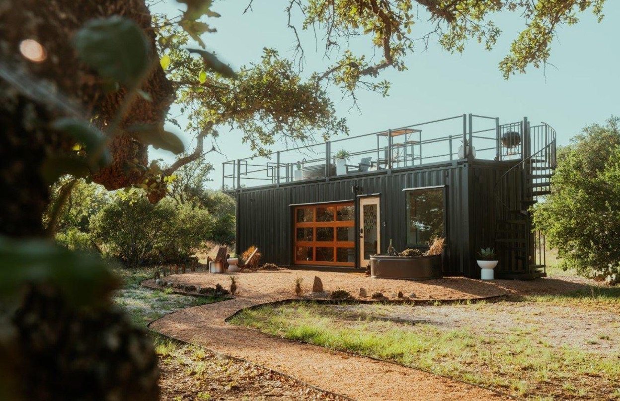 A container home in South Carolina