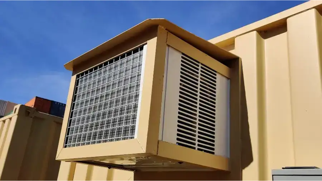 Air conditioner for shipping containers.