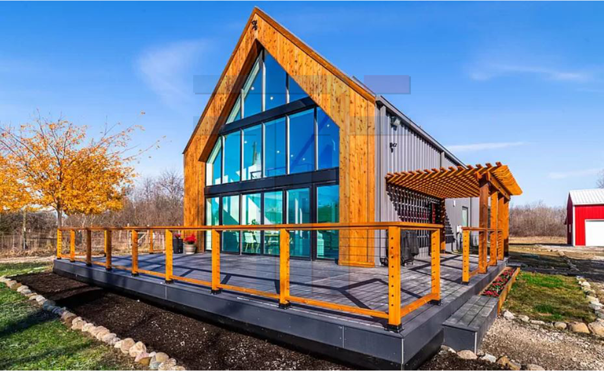 An image of a Barndominium. 
