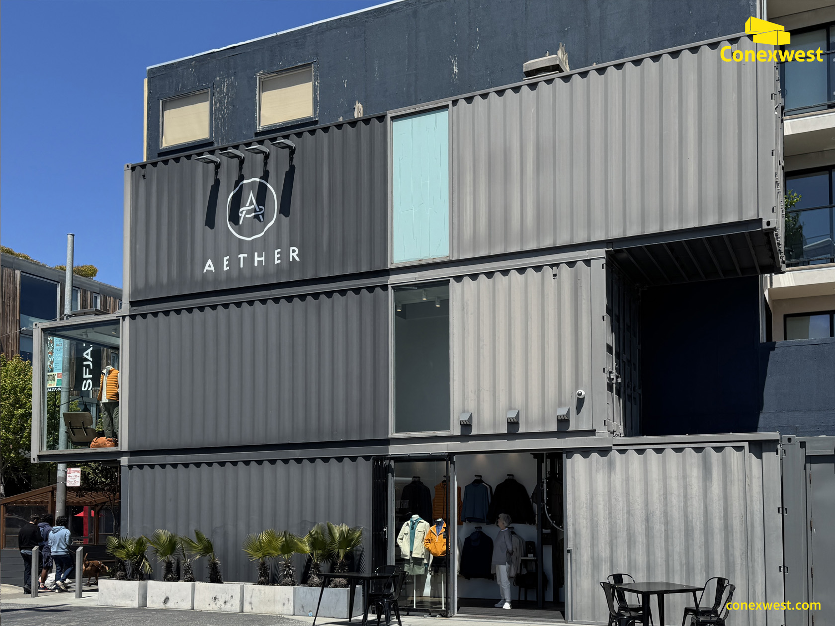 This San Francisco Store Looks Like Stacked Steel but What