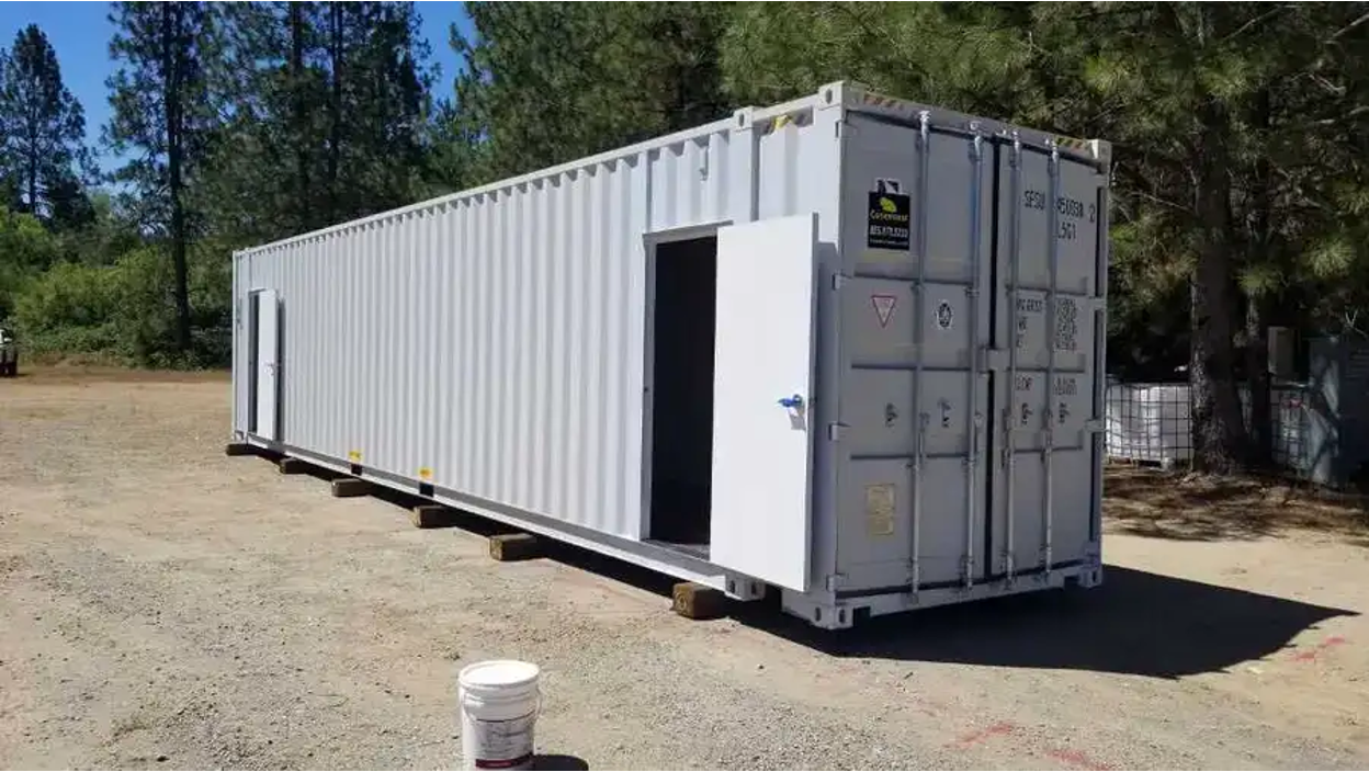 Conexwest man door for shipping container.