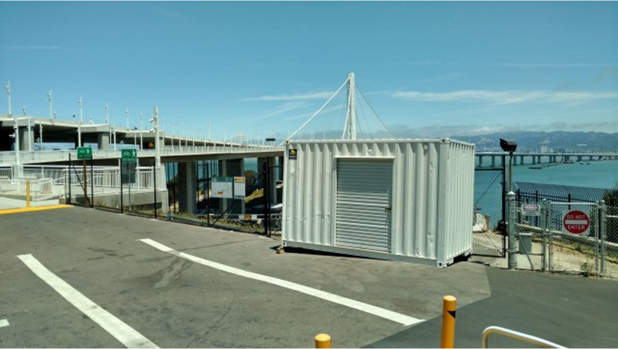 Image of a customized shipping container. 