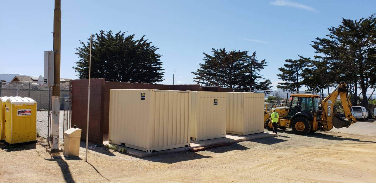 Image of shipping containers. 