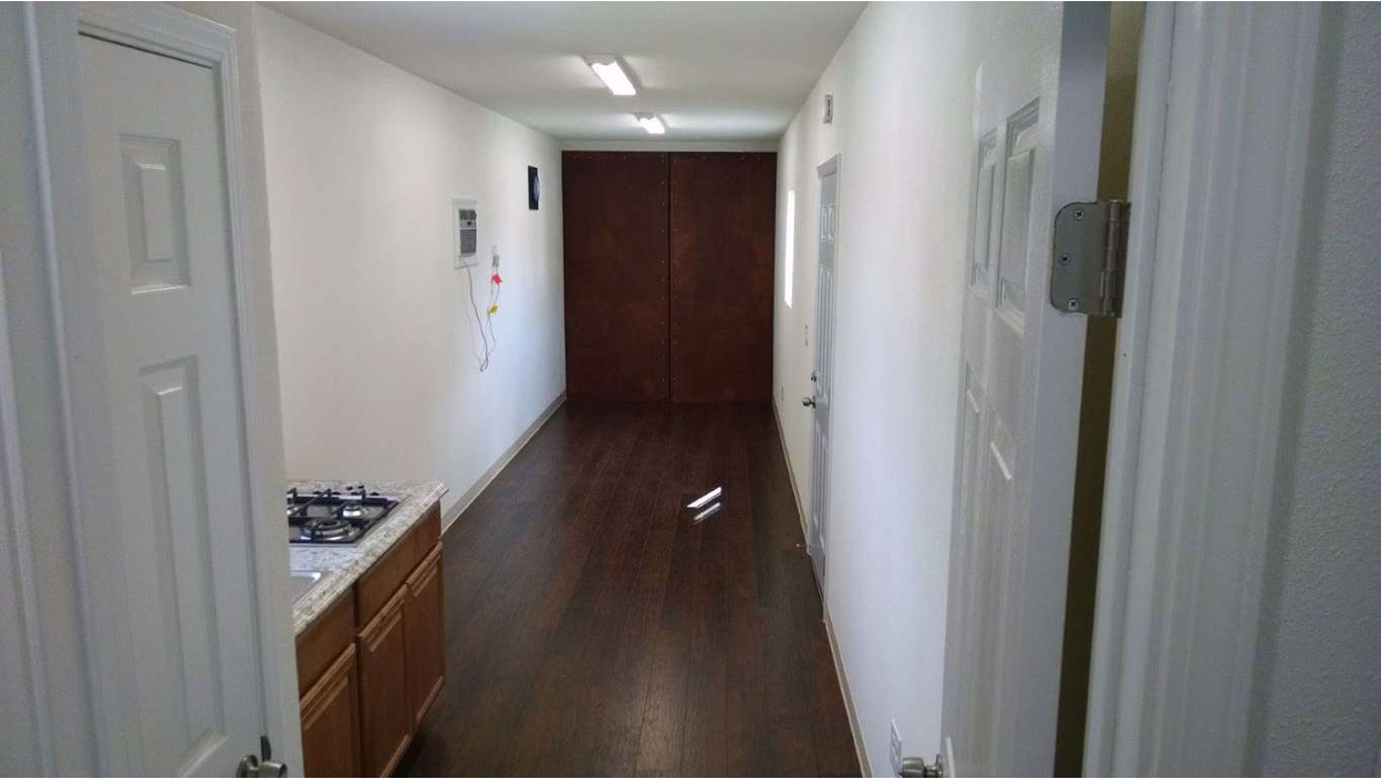 Interior of a customized container
