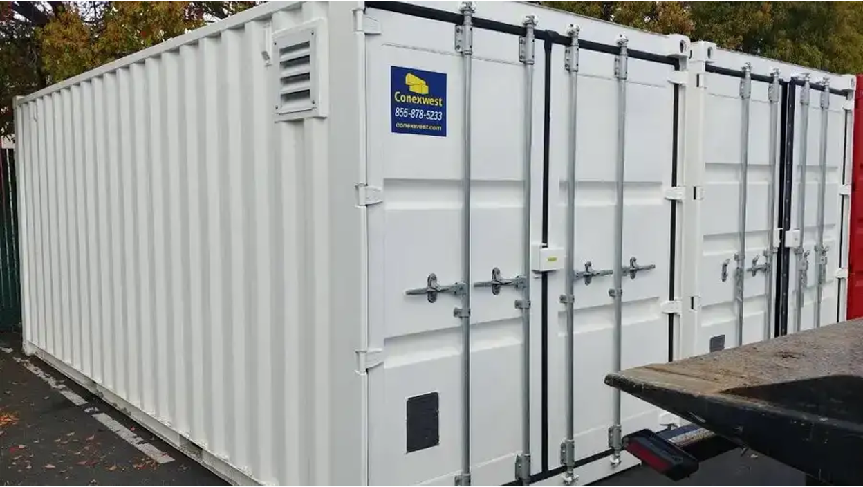 shipping container rain