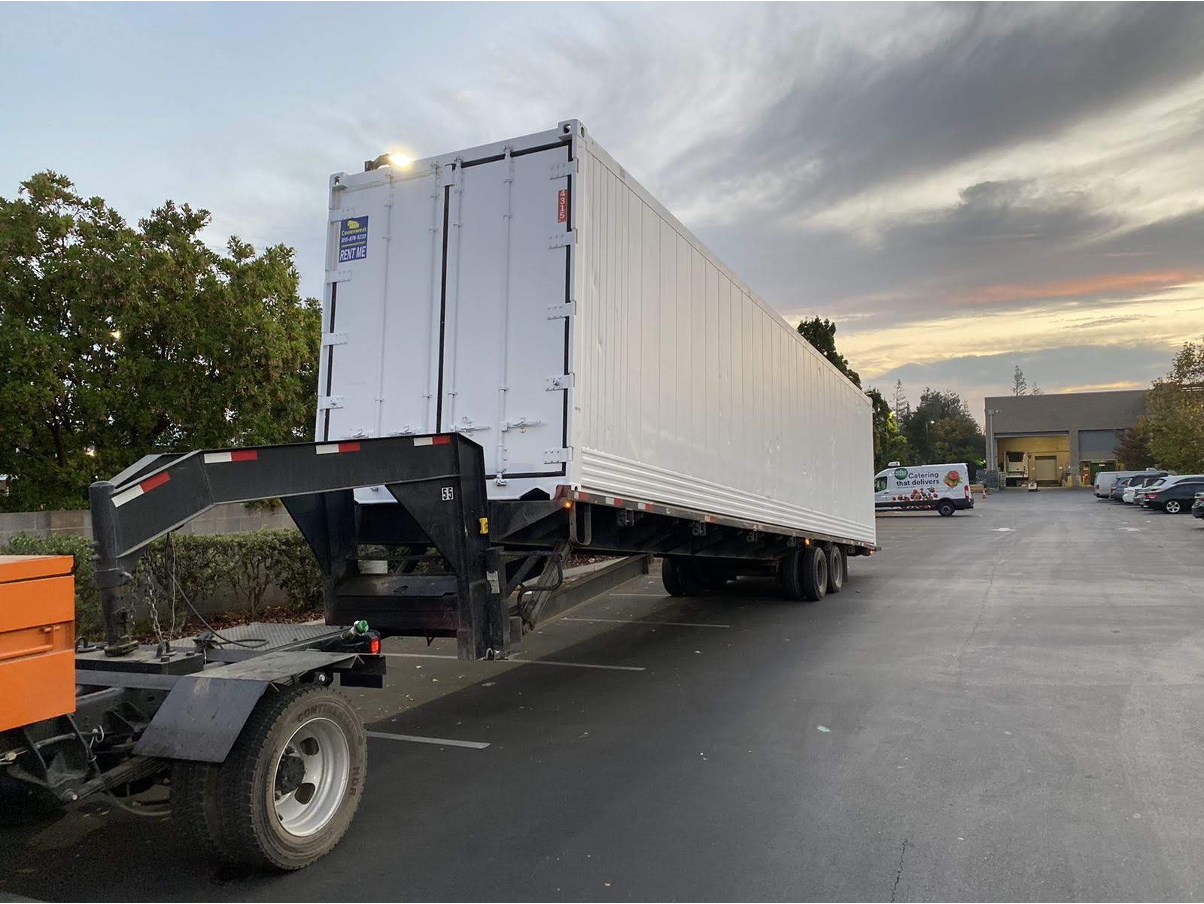 Shipping Container Delivery by Conexwest. 