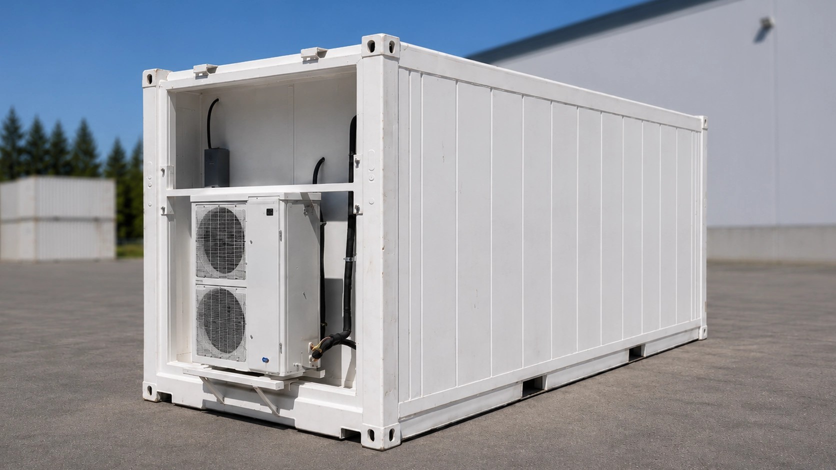 20ft Single-Phase Temperature Controlled Storage Low Temp