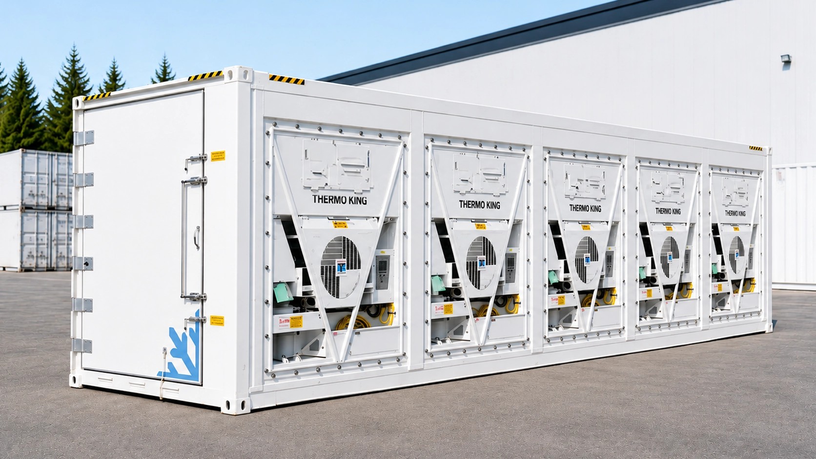 40ft Blast Freezer Container