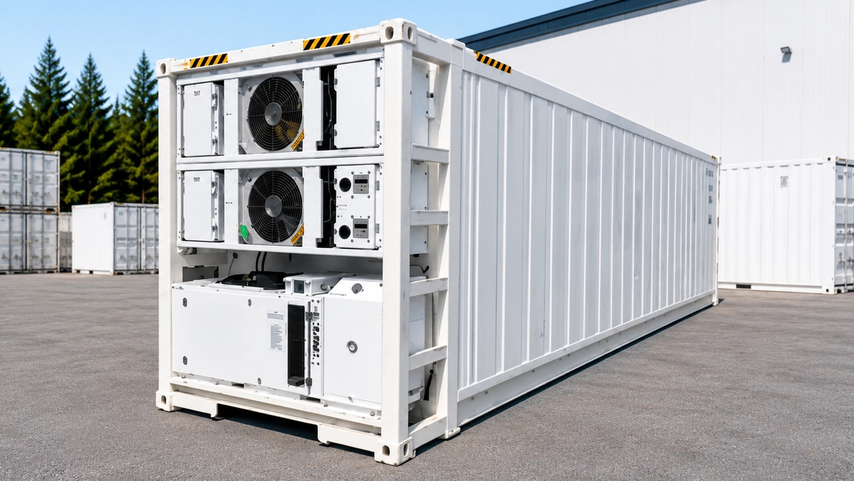 40ft Deep Freezer with Generator