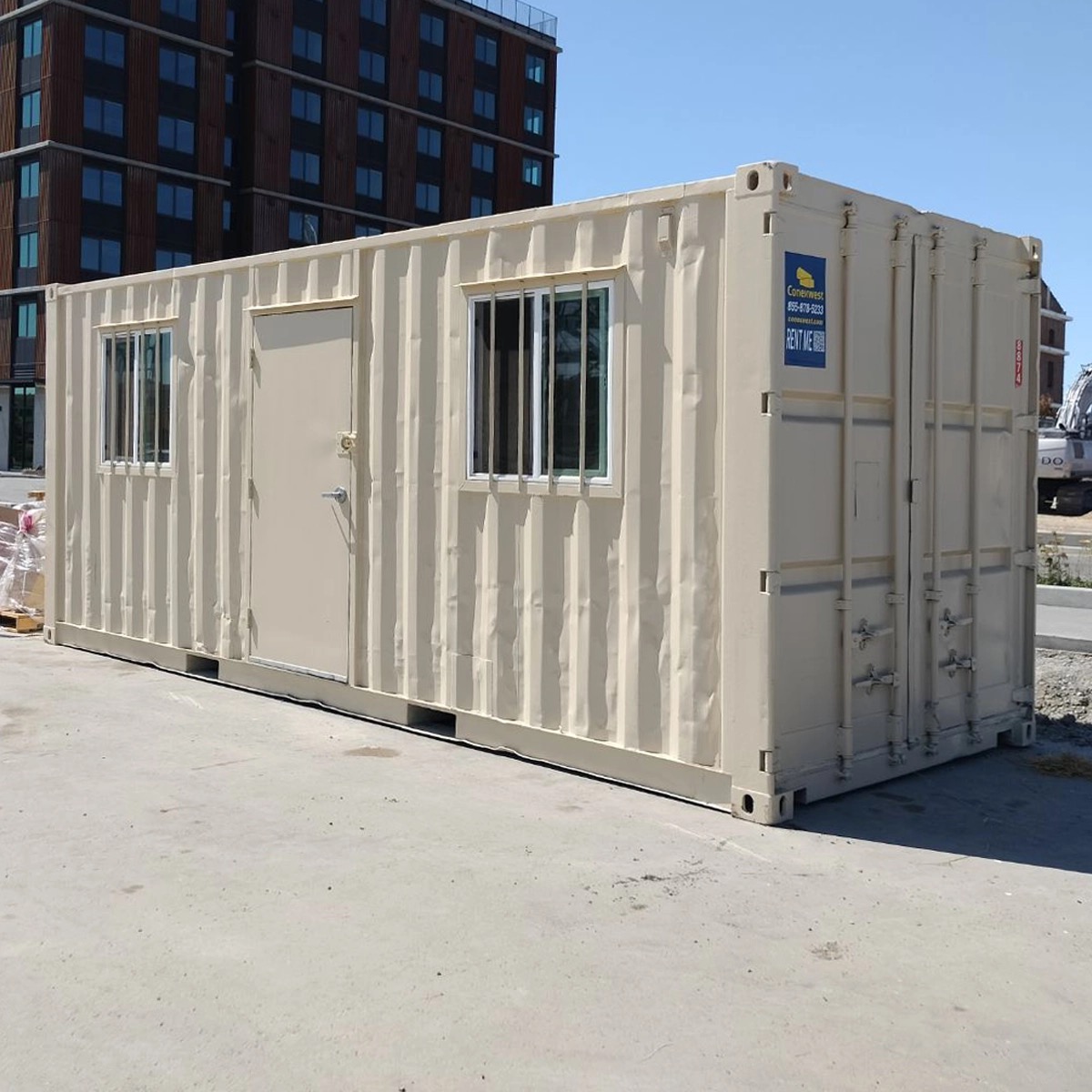 Office container outside