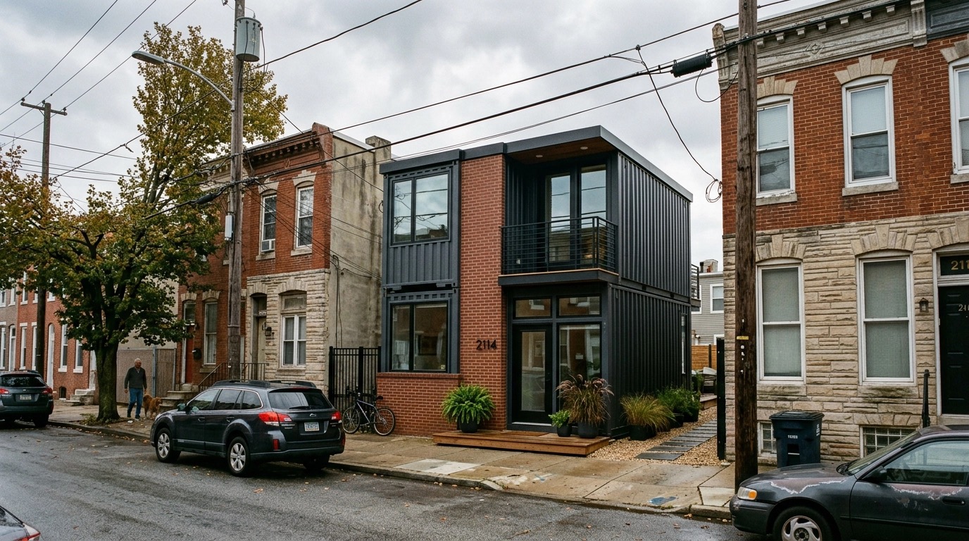 Urban container house