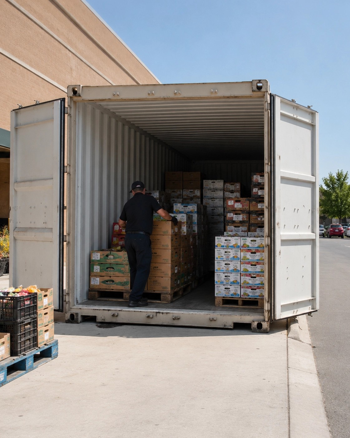 Shipping Containers for Retail & Grocery Businesses: Storage, Storefronts and Cold Storage Options