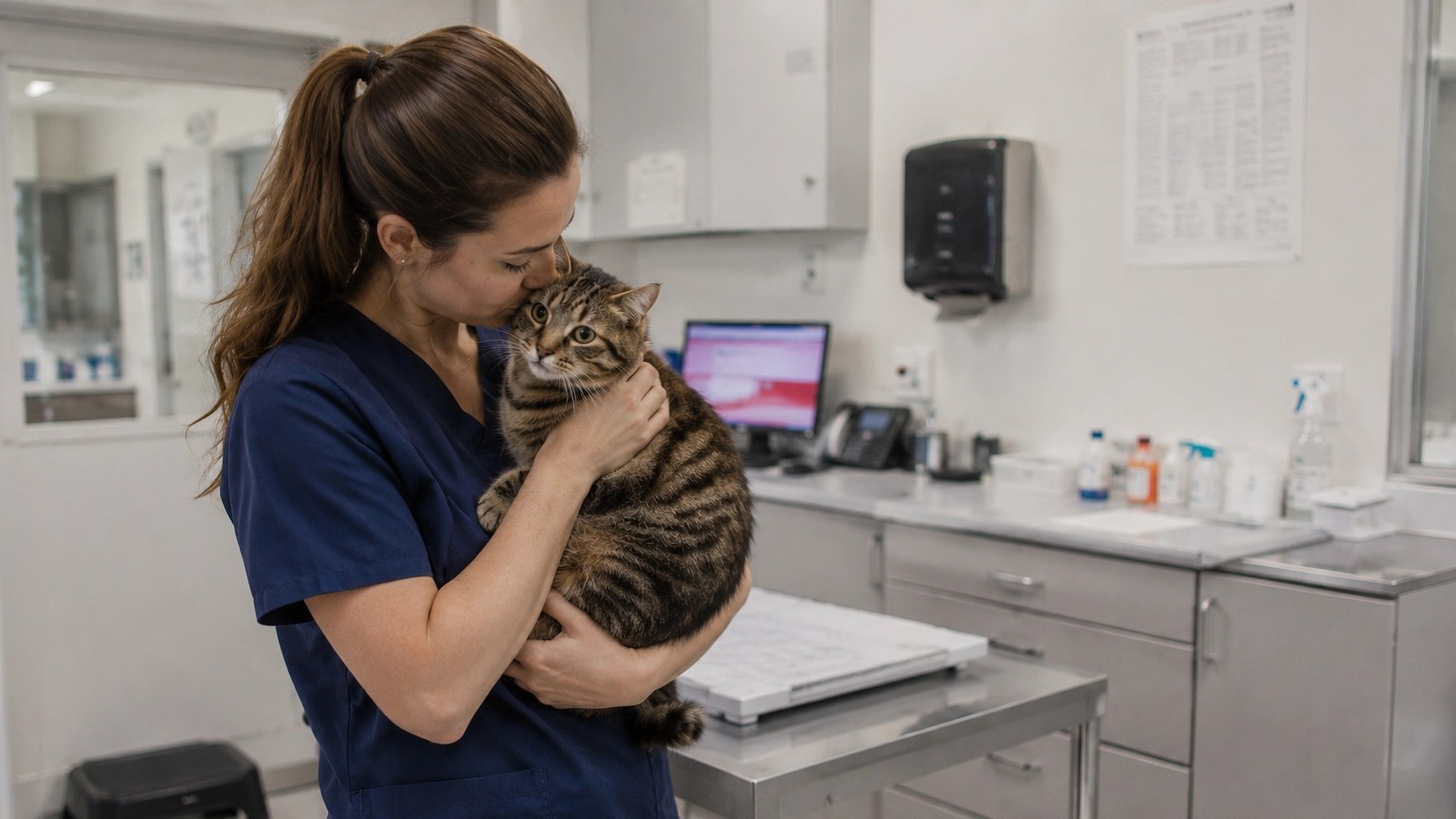 Veterinary clinic cold storage