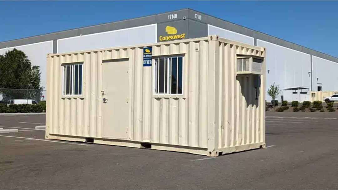 20-ft Shipping Container with Air Conditioning: Features, Dimensions,  Add-Ons, and Costs | Conexwest