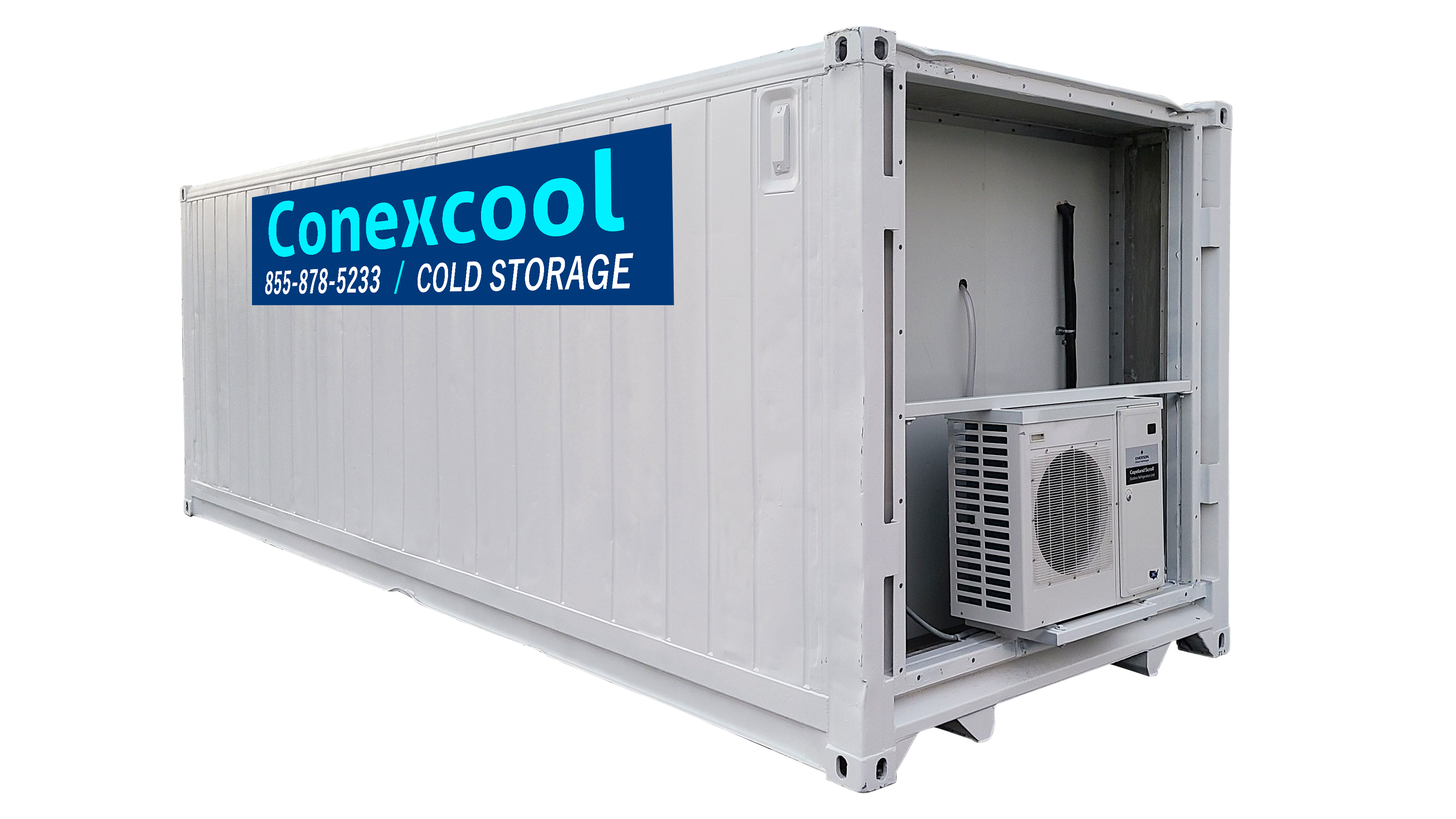 Single-Phase 20ft Temperature Controlled Storage Medium Temp near