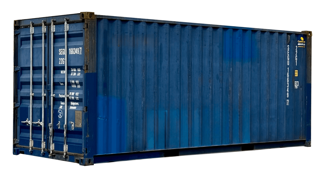 20フィートコンテナ⑧ SEA BOX | 20' x 8'6” Dry Freight ISO Container with Double Doors