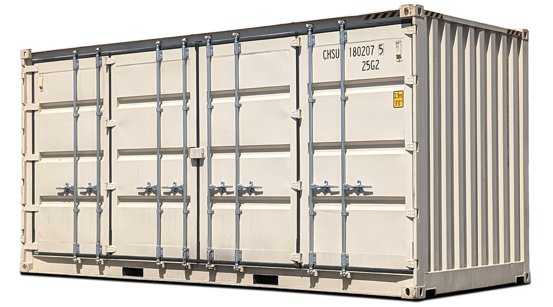 20ft New High Cube Open Side Shipping Container near me | Conexwest