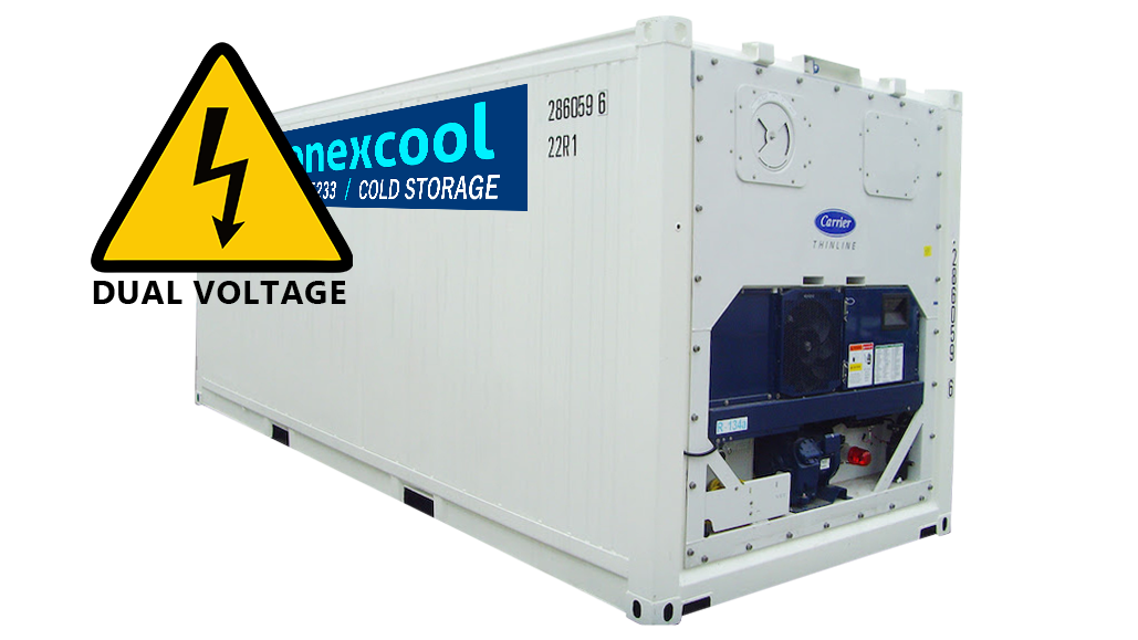 Rent 20ft Dual Voltage Refrigerated Container near me | Conexwest