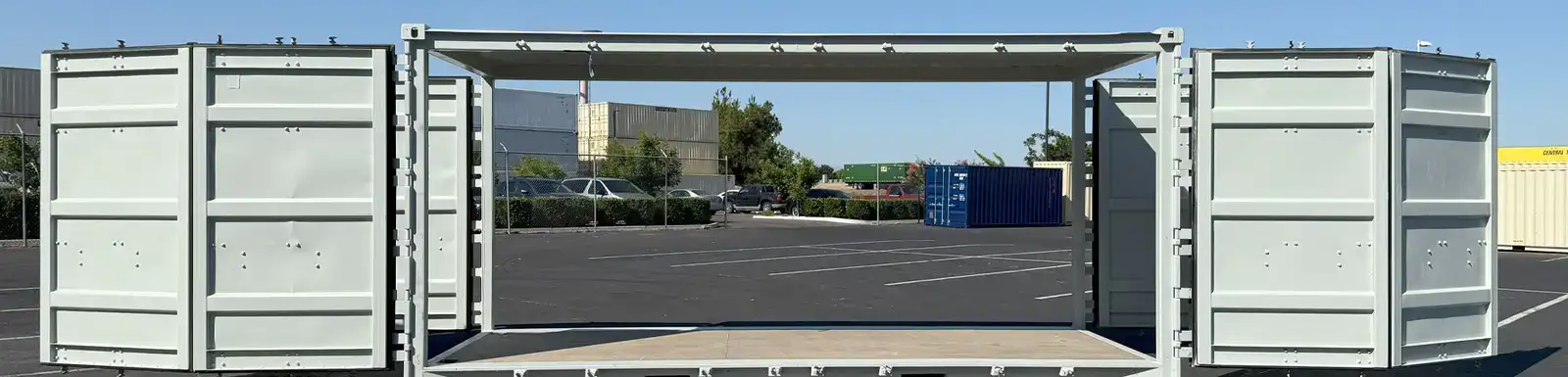 20ft Full Open Side Shipping Container