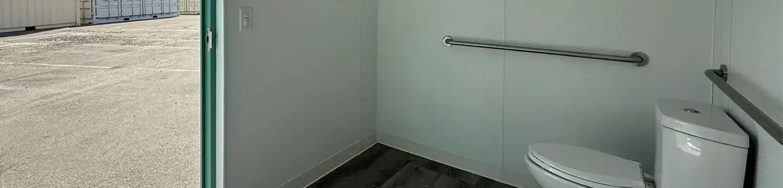 20ft High Cube New 2x ADA Restroom Container