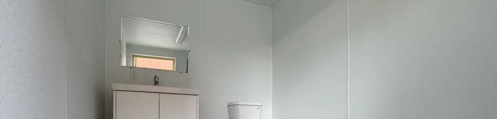 10ft New High Cube ADA Restroom Container