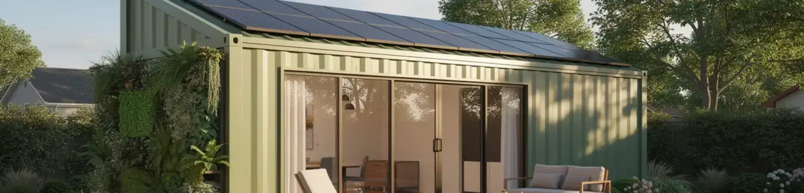 AI Generated Image Of Shipping Container Home