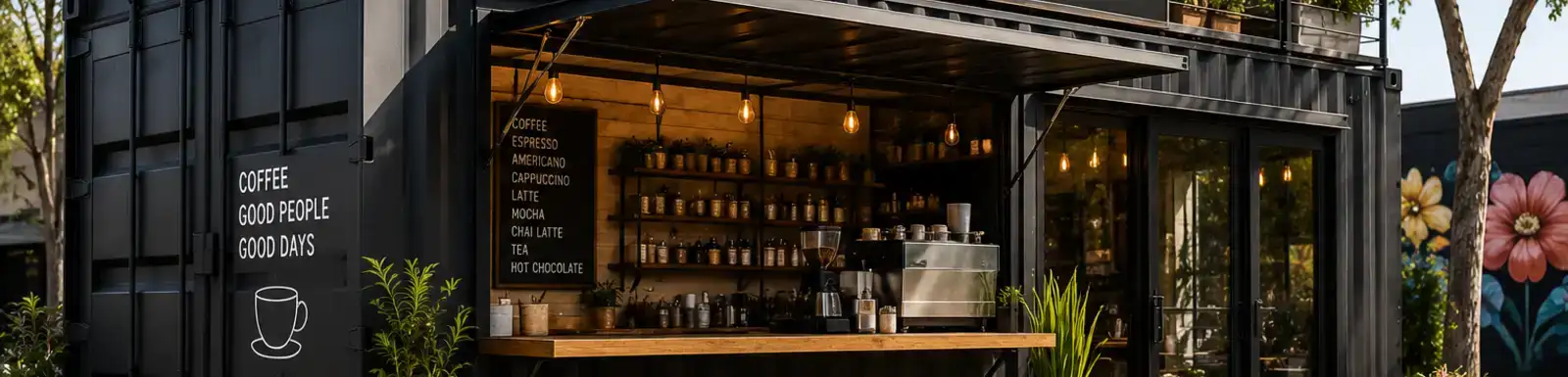 Cafe Shipping Container