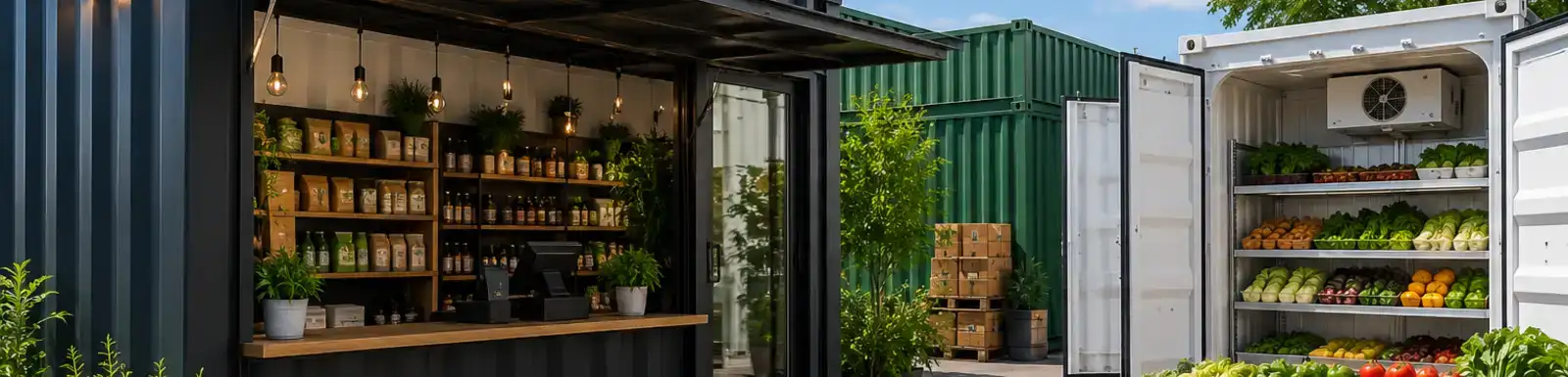 Shipping Containers for Retail & Grocery Businesses 