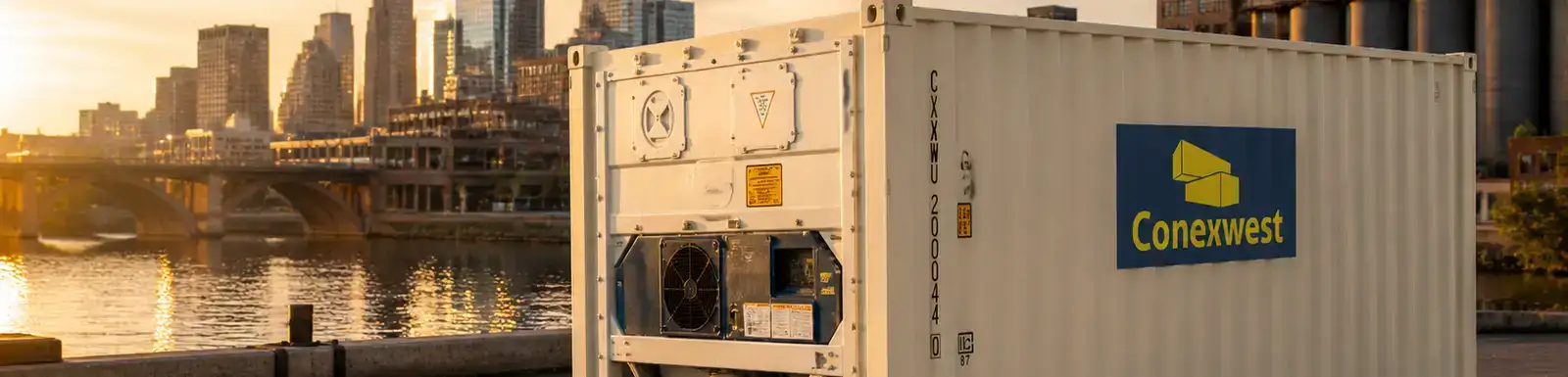 refrigerated shipping container in Minneapolis