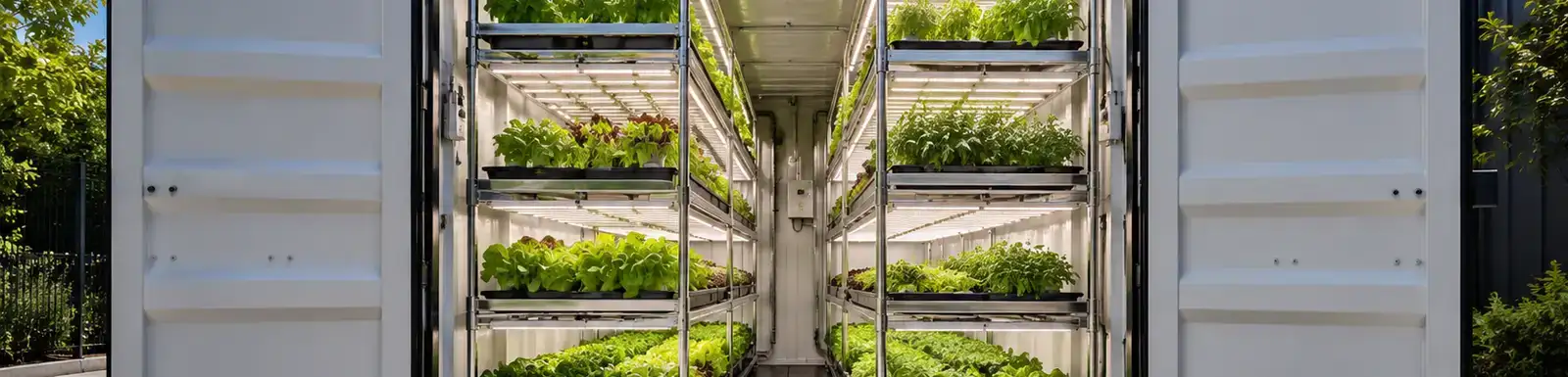 Vertical shipping container