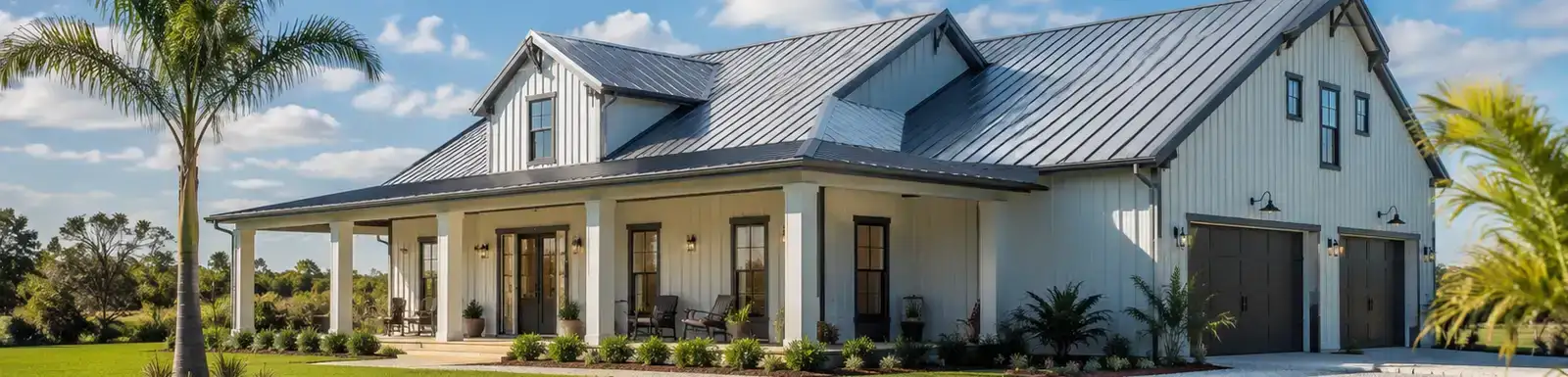 an ai generated image of barndominium  