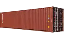 40ft high cube shipping container