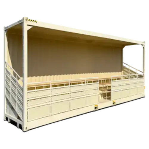40ft Bleacher Container