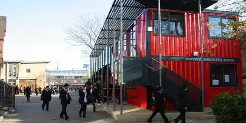Morpeth School Container