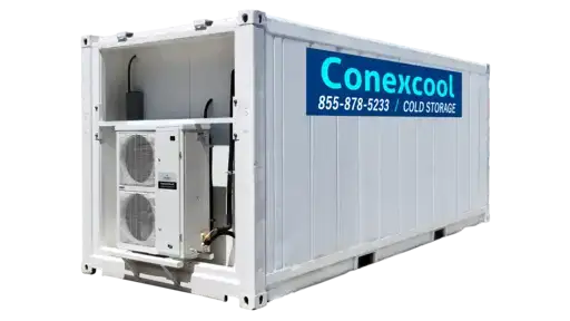 Single-Phase 20ft Temperature Controlled Storage Low Temp