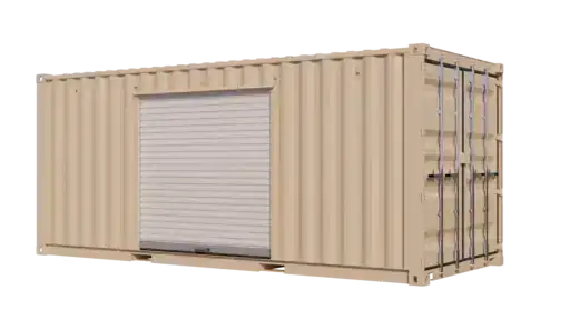 20ft Storage Container With Roll-Up Door