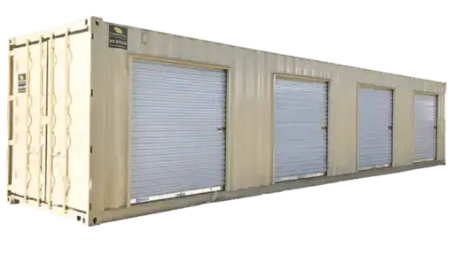 40ft storage containers with Roll-Up doors for sale