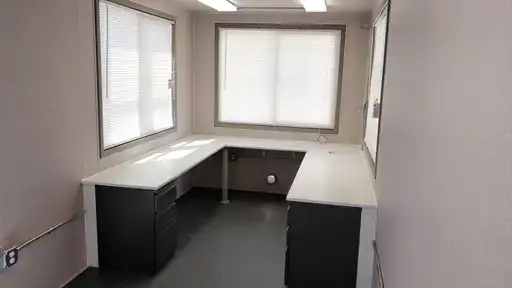 Built-in desks for shipping containers for sale