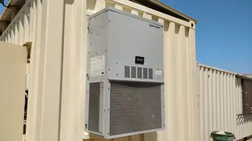 Bard HVAC air conditioner units for shipping container for sale