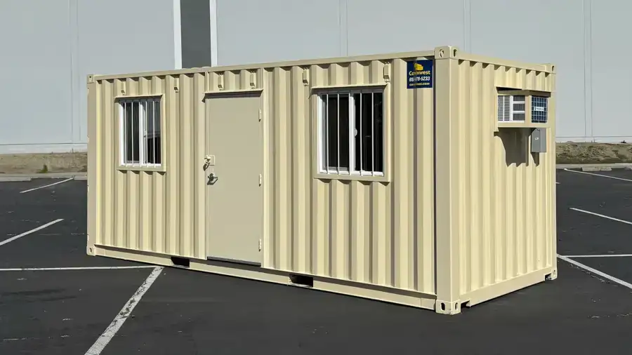 その他 office container Buy 40 ft Half-Office Half-Storage Container | Container King