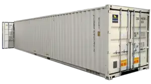40ft shipping container with doors on both ends for sale