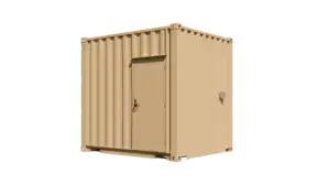 10ft High Cube New ADA Restroom Container