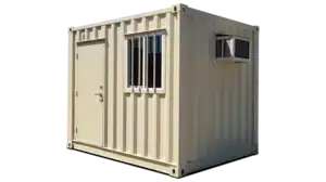 10ft Refurbished Ground Level Office Container